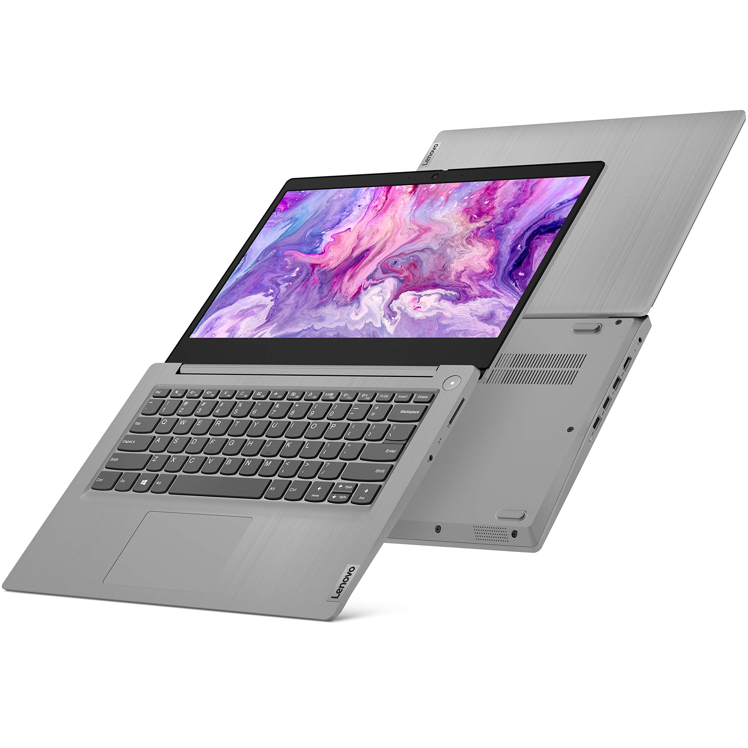 Lenovo IdeaPad 3 14 14" FHD Business Laptop Computer, Intel Quad-Core i5-1135G7 (Beat i7-1065G7), 8GB DDR4 RAM, 512GB PCIe SSD, WiFi 6, Bluetooth 5.0, Platinum Grey, Windows 11 Pro, iPuzzl Cable