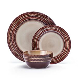 Pfaltzgraff Skylar 12 Piece Dinnerware Set, Service for 4