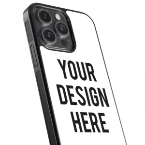 Upload Your Image | Make Your Own Phone Case | Compatible With Apple iPhone 15 Pro Max, iPhone 14 Pro Max, 14 Pro, 14 Max, 13 Pro Max Mini, 12, 11 Pro Max iPhone X XS Max XR 8 7 Plus