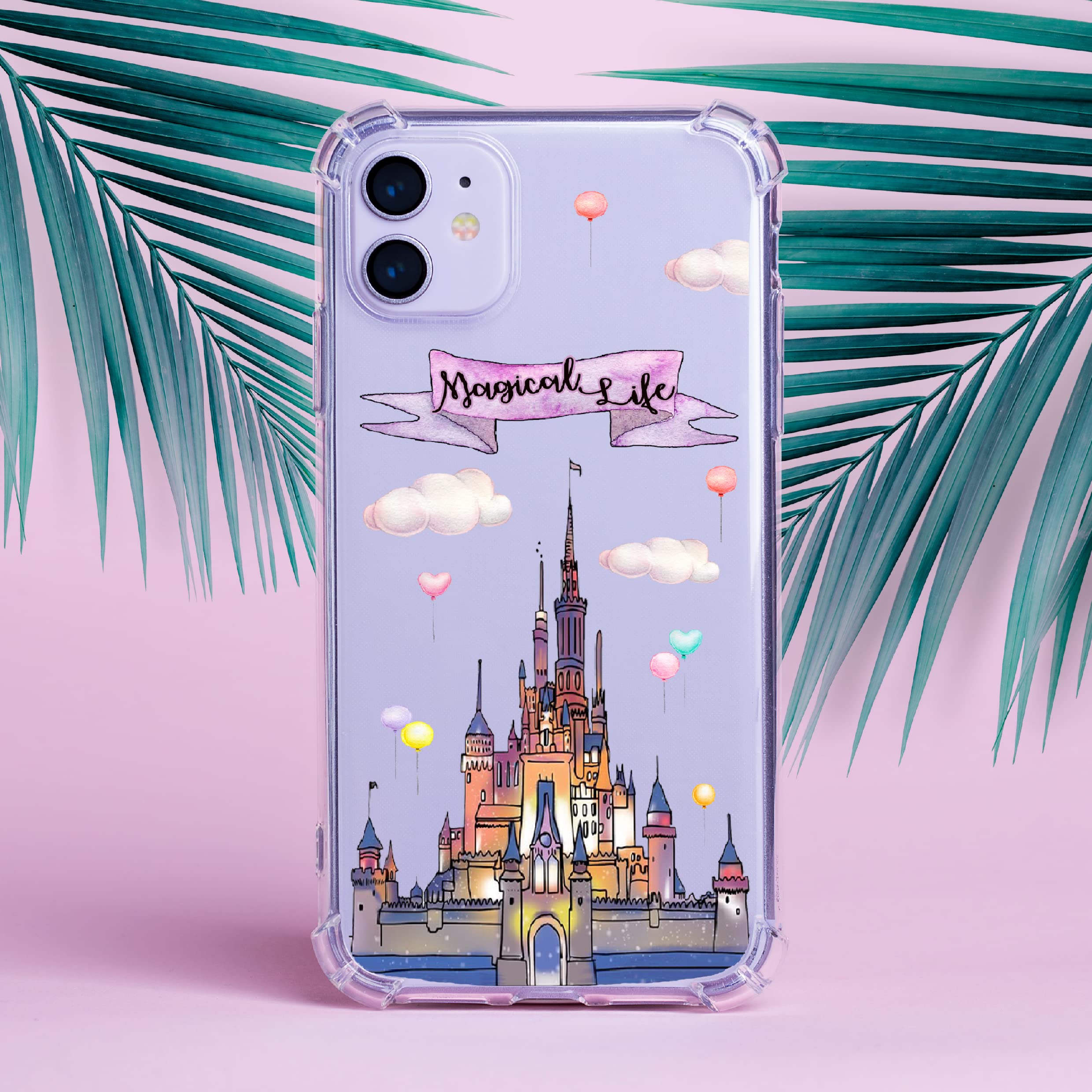 Magical Castle Phone Case for iPhone 14 Pro Max, Magical Life iPhone Case, Castle Samsung Case, iPhone 13 Mini, iPhone 13 Pro Max, 11 XR X XS MAX 8 Plus Galaxy S9 S22 Ultra Note 20 Ultra