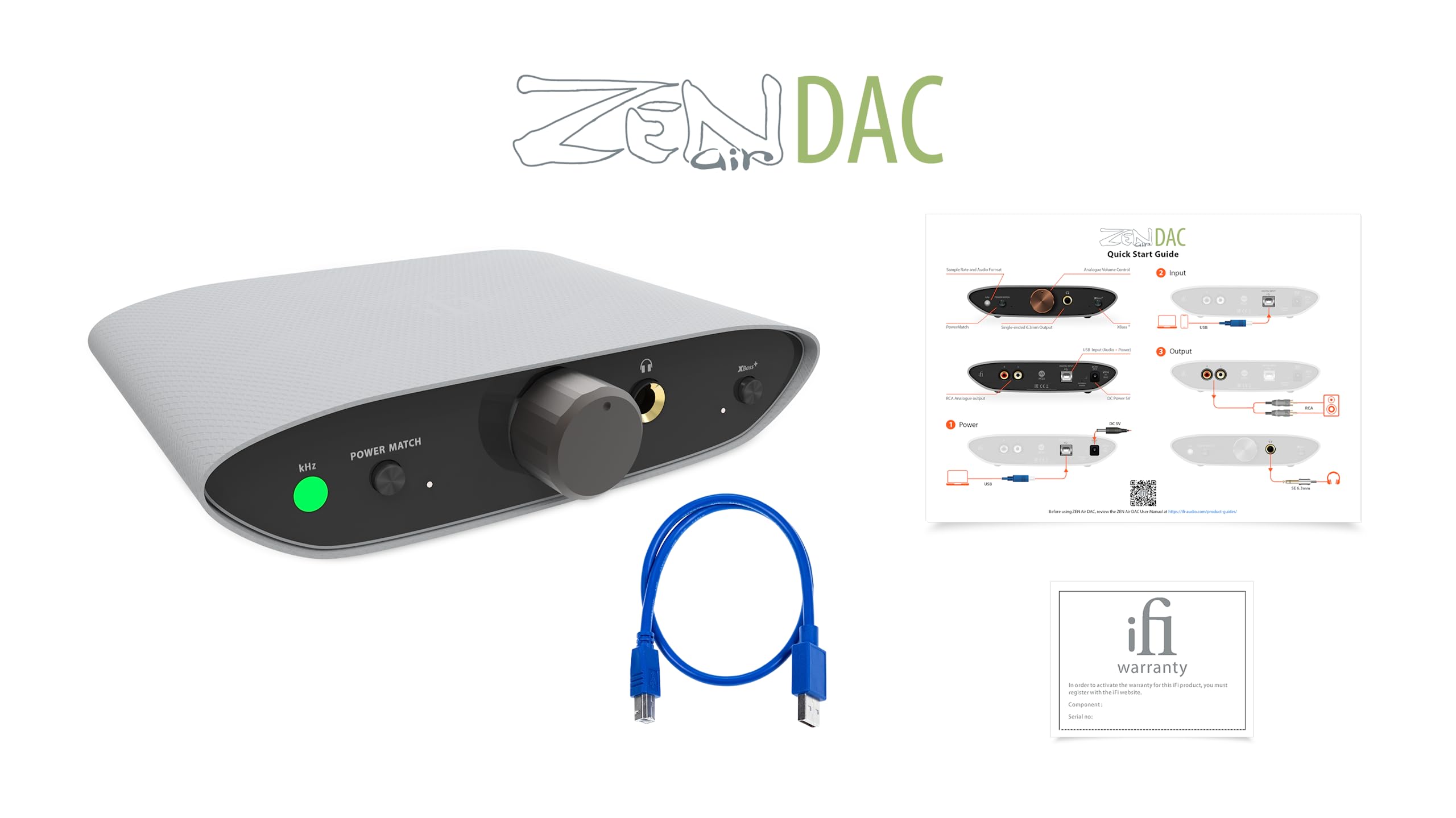 iFi Zen Air DAC - High Resolution DAC - MQA Renderer - High Resolution Music DAC