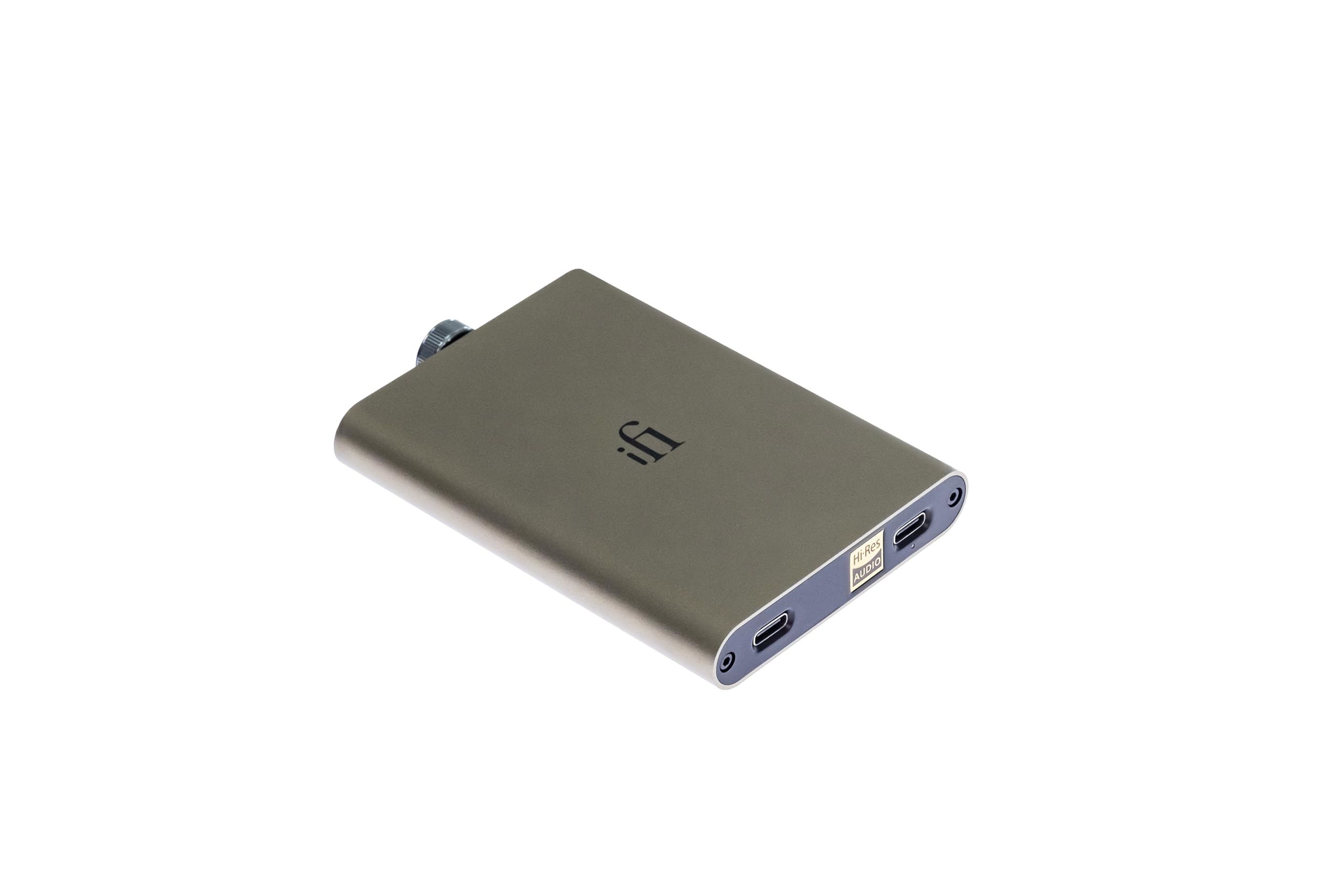 iFi hip-dac3 - Portable Hi-Res DAC/Headphone Amp - True Balanced Circuit, 400mW Output, Dual USB-C, PCM 384kHz/DSD256/MQA Decoding, XBass Analog Enhancement, PowerMatch, iEMatch & up to 12hrs Playtime