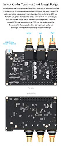 Khadas Tone Board Hi-Res Audio Board Designed for Audiophiles DIY