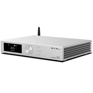 S.M.S.L D400EX HiFi Fever Dac Pure Decoder,AK4499EX (x2)+AK4191(x1) Chip,MQA Full Decoding,USB/Optical/Coaxial/Bluetooth,5xOPA1612A+4xLME49720 (with Remote Control)