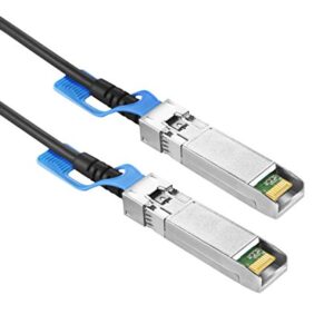 Macroreer 25G SFP28 DAC Ethernet Cable-25Gbe SFP28 Passive Copper Cable,Compatible with Mellanox,SFP28 Direct Attach Cable，2 Meter(6.6ft)