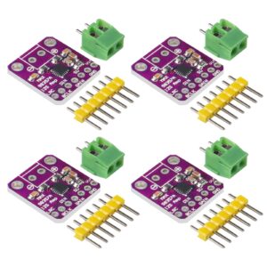 4pcs max98357 i2s 3w audio amplifier breakout interface i2s dac decoder module class d filterless audio board