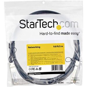 StarTech.com Dell EMC DAC-SFP-10G-3M Compatible Cable - 3 m - 10 GbE (DACSFP10G3M)