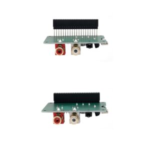 Raspberry Pi HiFi DAC HAT Audio Card Expansion Board for Raspberry Pi 4, Pi 3 B+, Pi 3 B, Pi 2, Pi B+, Pi Zero/Zero W