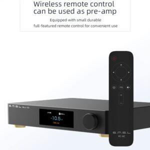 S.M.S.L SU-10 MQA Decoder Dual ES9038PRO Support MQA-CD High-Performance Audio DAC 32Bit/768kHz DSD512 Hi-Res Audio Support LDAC,Aptx/HD,SBC,AAC