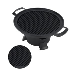 Multifunctional Charcoal Barbecue Grill, Mini Grill Pan, Barbecue Grill PlateTabletop Portable Grill Hibachi Grill, Tabletop Grill for Traveling Picnics Camping