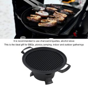 Multifunctional Charcoal Barbecue Grill, Mini Grill Pan, Barbecue Grill PlateTabletop Portable Grill Hibachi Grill, Tabletop Grill for Traveling Picnics Camping