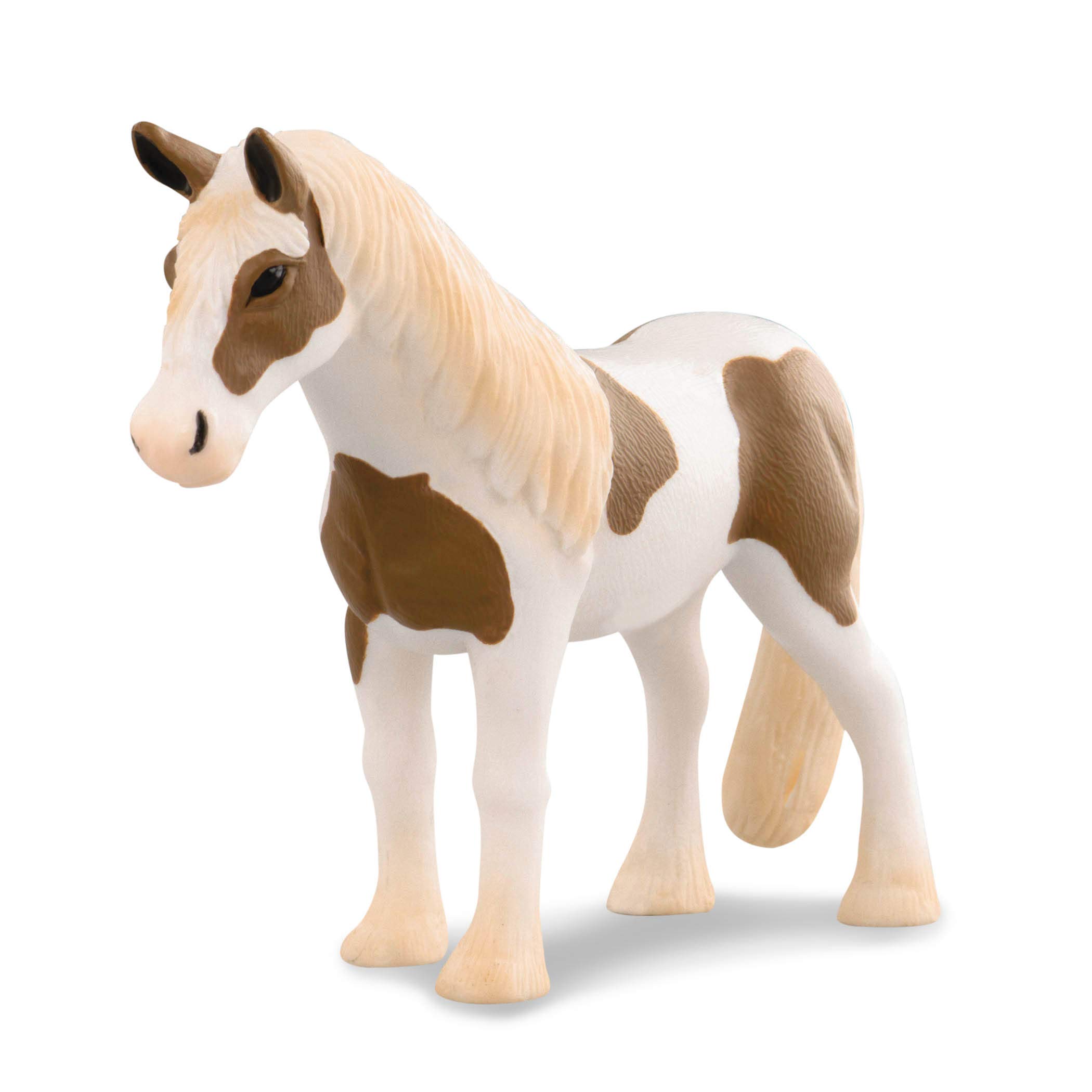 Terra by Battat – 6 Pcs 6" Horse Figurines – Horse Toy Set – Realistic Plastic Animal Figurines – Collectible Horse Gift for Kids 3+ – Party Decorations