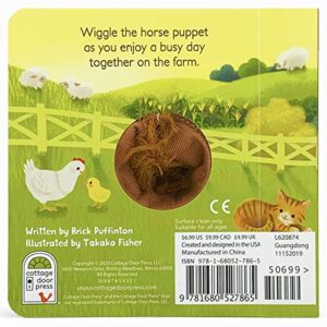 A Little Horse Finger Puppet Board Book for Little Pony & Farm Lovers, Ages 1-4 (Finger Puppet Book)