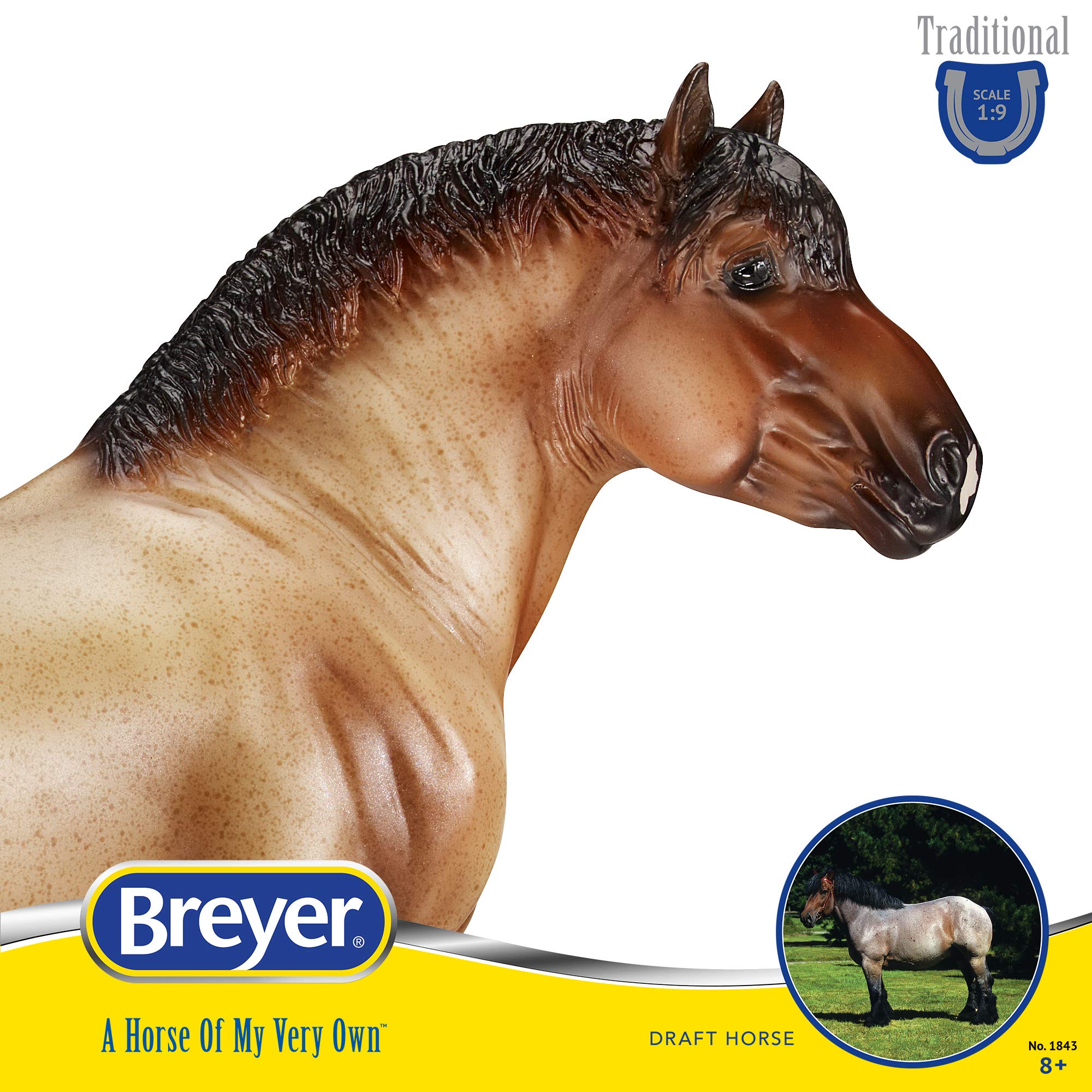 Breyer Horses Traditional Series Theo | Horse Toy Model | 12.25" x 8" | 1:9 Scale | Model #1843