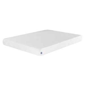 Sealy - Memory Foam Bed in a Box - 8 Inch, Medium Feel, Full Size, CopperChill Technology, CertiPur-US Certified White