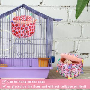 Maitys 2 Pcs Rat Bed Hanging Rat Hammock Guinea Pig Bedding Soft Warm Ferret Bedding Rat Cage Accessories Small Animal Play Sleep Bed for Ferret Rat Sugar Glider Hamster Chinchilla Mice Squirrel