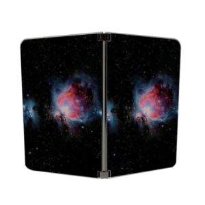 mightyskins skin compatible with microsoft surface duo - red giant | protective, durable, and unique vinyl decal wrap cover | easy to apply, remove, and change styles | made in the usa