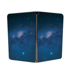 mightyskins skin compatible with microsoft surface duo - night sky | protective, durable, and unique vinyl decal wrap cover | easy to apply, remove, and change styles | made in the usa