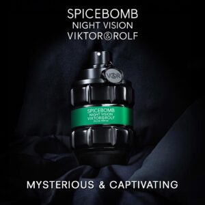 Viktor&Rolf - Spicebomb Nightvision Eau de Parfum - Woody & Spicy - Cologne for Men - With Notes of Incesne & Clove