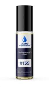 quality fragrance oils' impression #139, inspired by la nuit for men (10ml roll on)