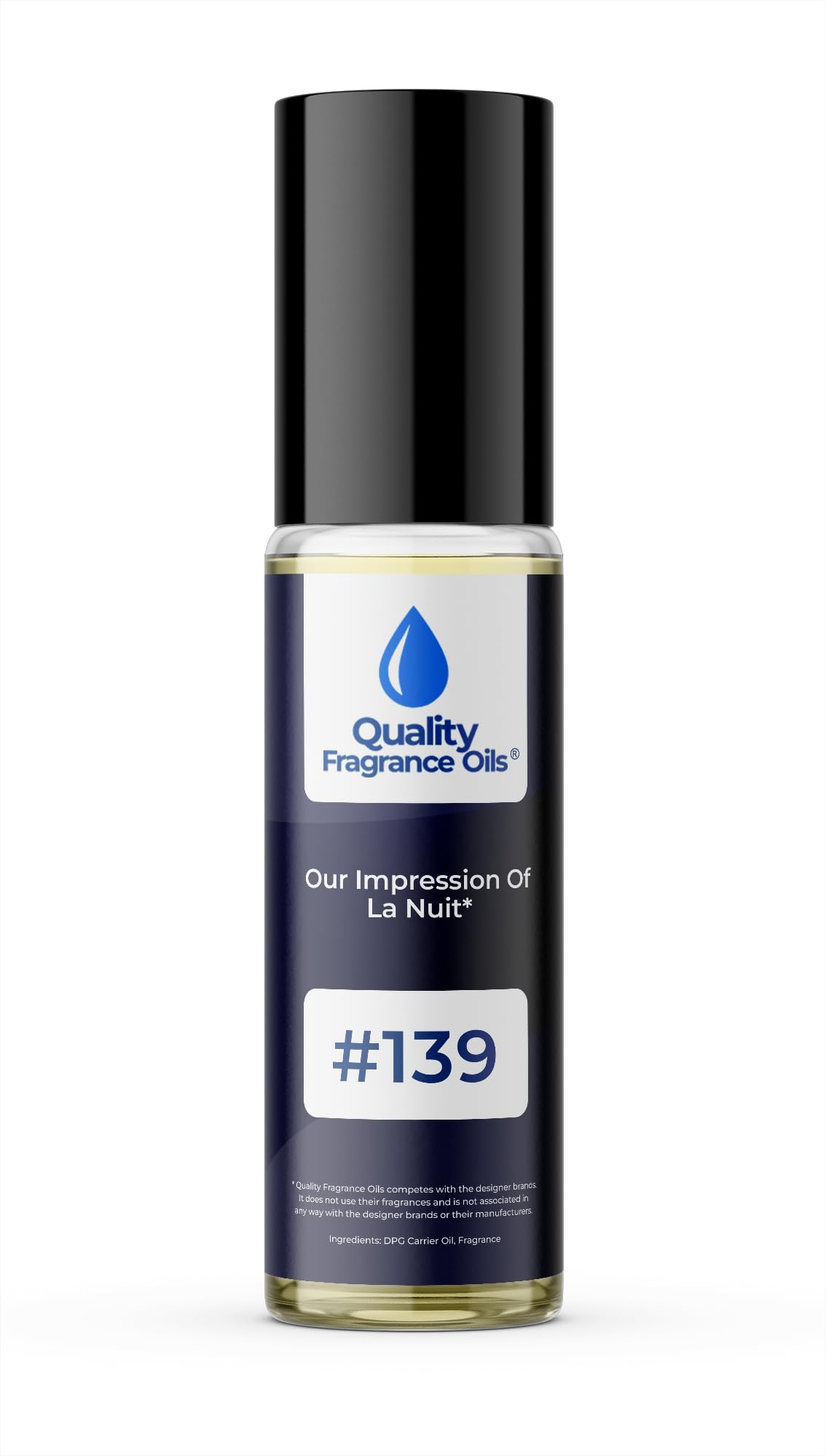 Quality Fragrance Oils' Impression #139, Inspired by La Nuit for Men (10ml Roll On)