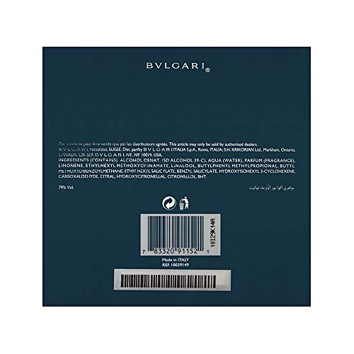 Bvlgari Aqua 3.4 Edt Sp For Men