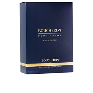 boucheron pour homme eau de toilette, woody citrus, 3.3 fl oz