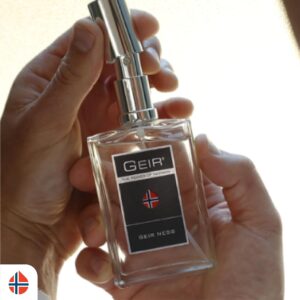 Geir Ness Eau de Parfum Spray For Men - Long Lasting Fresh, Cool Scent - Mix of Refreshing Norwegian Mountain Fragrance