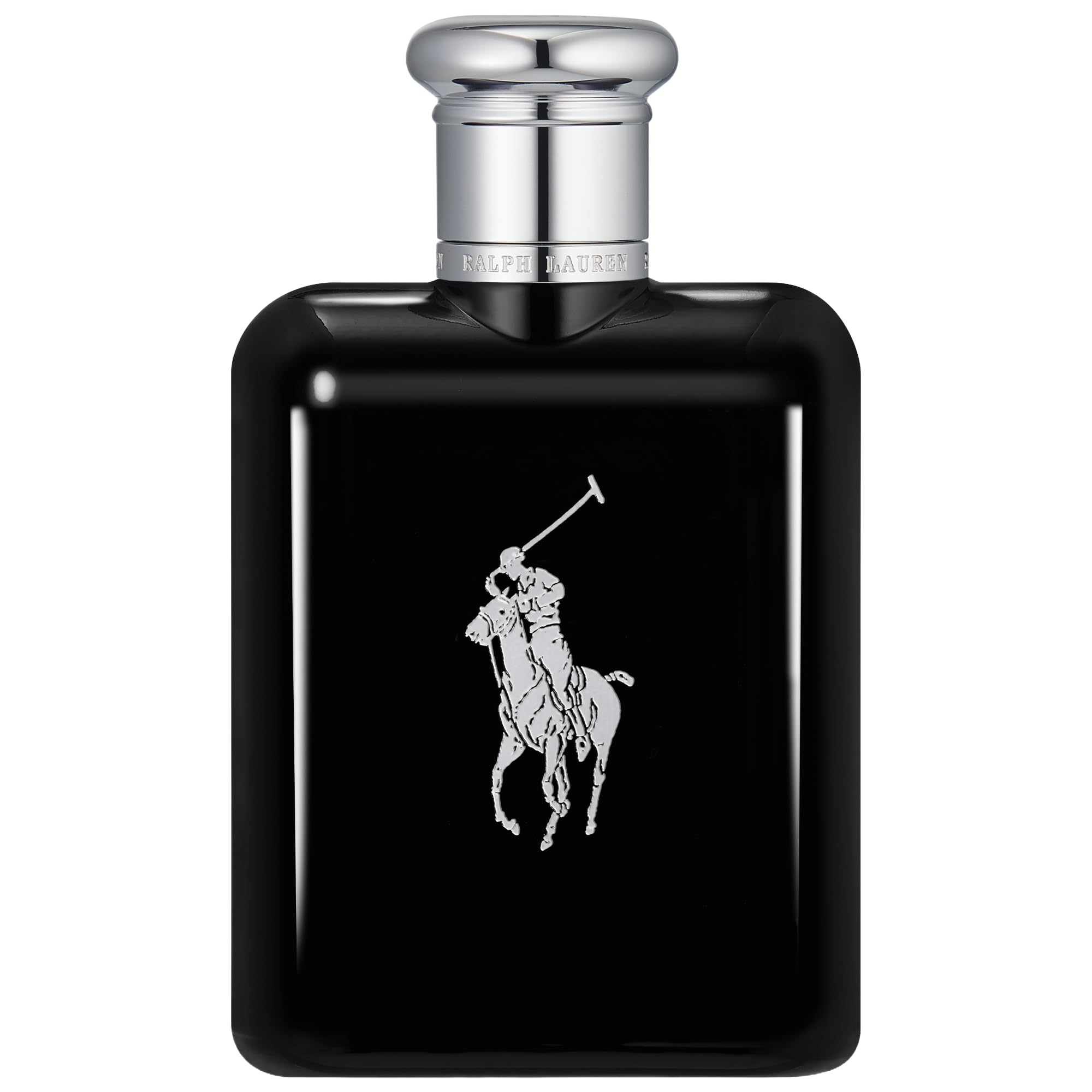 Ralph Lauren FRAGRANCES Polo Black - Eau de Toilette - Men's Cologne - Woody & Fresh - With Patchouli, Sandalwood, and Mandarin - Medium Intensity - 4.2 Fl Oz