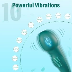 Sex Toys for Women G Spot Vibrator, Adult Toys Couple Vibrator Wand with 10 Powerful Vibration Modes, Vagina Anal Stimulator Dildo Clitoral Vibrator Sexual Pleasure Tools for Women