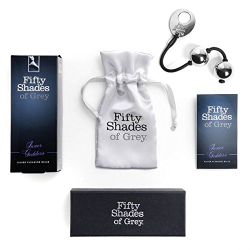 Fifty Shades of Grey Inner Goddess Silver Pleasure Balls - Exercise Kegel Balls for Women - 221g