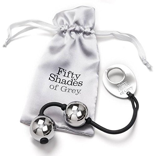 Fifty Shades of Grey Inner Goddess Silver Pleasure Balls - Exercise Kegel Balls for Women - 221g