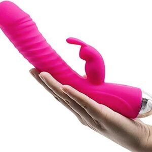 2024Rabbit Vibrator Sex Toys for Women, Clitoral Vibrating G Spot Vibrators 8 Modes, Waterproof Adult Toys Stimulator for Female & Couples