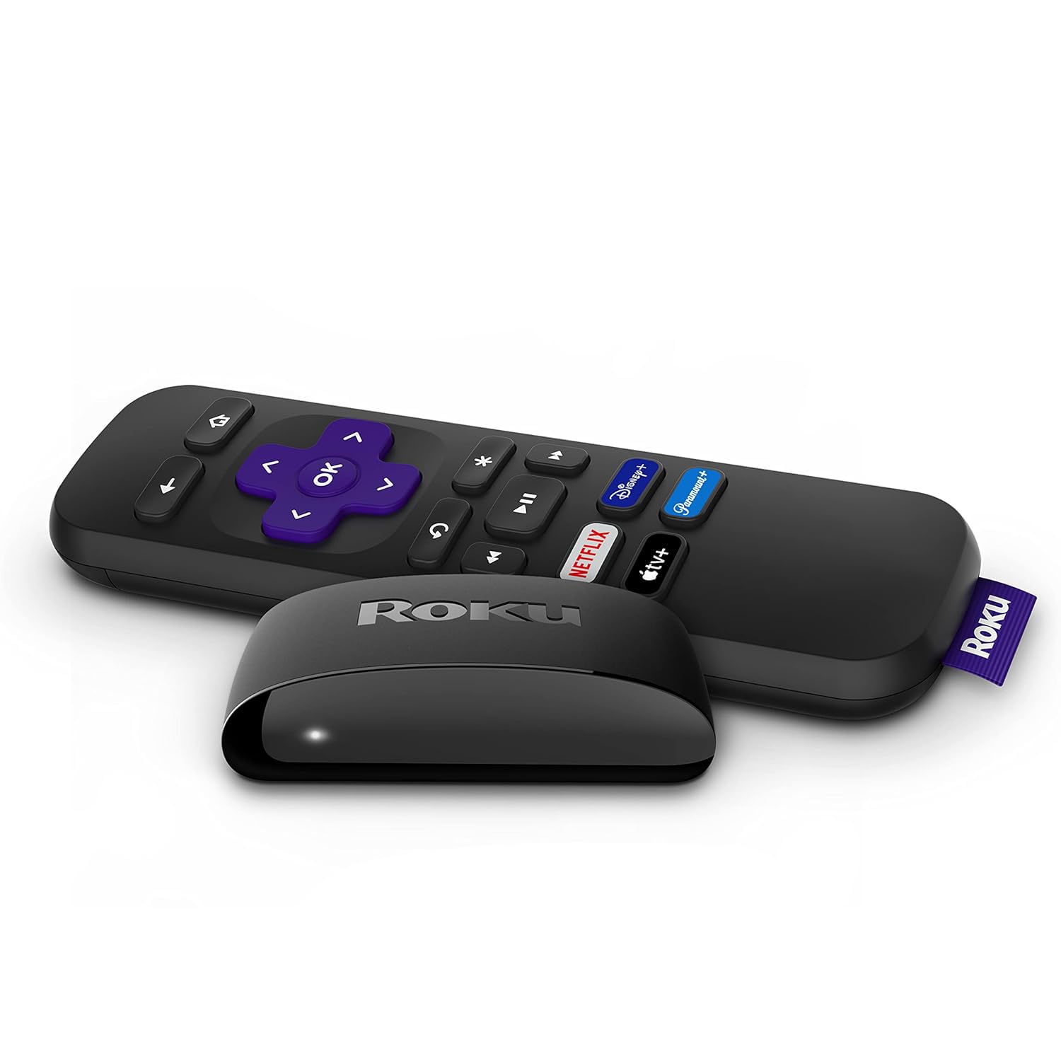 Roku Express HD Streaming Device with High-Speed HDMI Cable and Simple Remote, Guided Setup, and Fast Wi-Fi (2022) (Renewed)