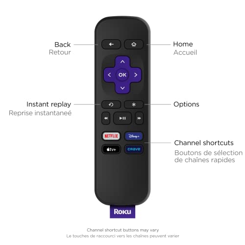 Roku Express 4K 2022 | Streaming Media Player HD/4K/HDR with Smooth Wireless Streaming and Roku Simple Remote with TV Controls, Includes Premium HDMI Cable