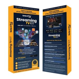 selecttv streaming tv kit - take control of all your entertainment discover the best entertainment from all of your apps-plus access live local and digital channels with this streaming kit