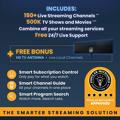 SelectTV Streaming TV Kit - Take Control of All Your Entertainment Discover The Best Entertainment from All of Your Apps-Plus Access Live Local and Digital Channels with This Streaming Kit