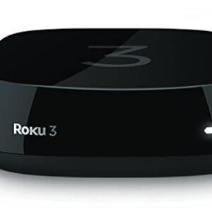 Roku 3 Streaming Media Player (4230R) with Voice Search (2015 Model)