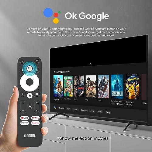 BOXPUT Mecool KM2 Plus Smart TV Box Android 11.0 Netflix G-oogle Certified 4K TV Box Dolby Vision Support AV1 2.4G/5G WiFi 100M Ethernet BT 5.0 with Amlogic S905X4 Android TV Box 2024