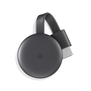 google chromecast (3rd generation) media streamer (charcoal) (spanish latam version)