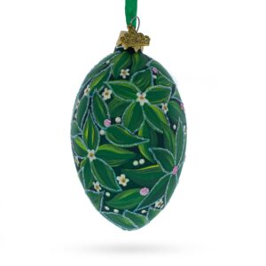 1911 The Bay Tree Royal Glass Egg Ornament 4 Inches