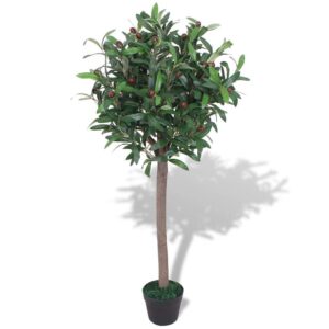 kthlbrh (fast shipments) artificial plants for decoration, plants ​for home decor indoor for office house farmhouse living room decor artificial bay tree plant with pot 47.2" green