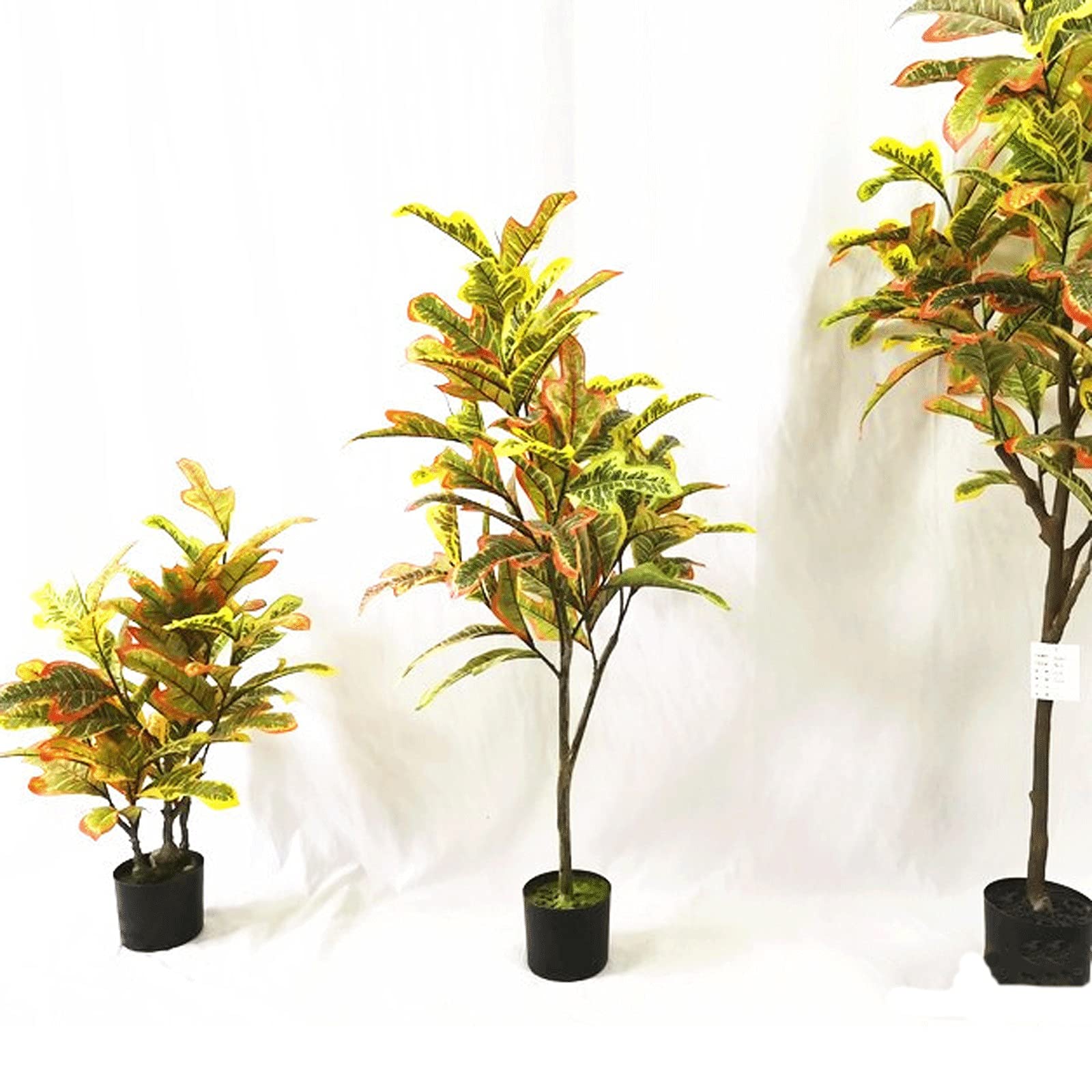 Classic Artificial Potted Plants The Simulation Tree is 35 Inches Tall and is A Beautiful Artificial Bay Leaf Tree,for Home Office Decoration Indoor Faux Plants Artificial Bonsai Tree