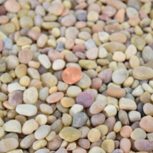 9 Lbs Large Salmon Bay Pebbles for Bonsai Tree Humidity Tray, Lucky Bamboo, Aquarium & Zen/Fairy Garden