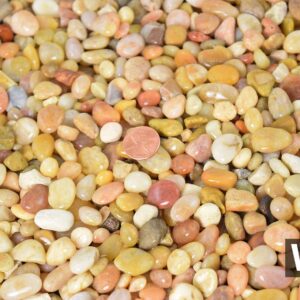 9 Lbs Large Salmon Bay Pebbles for Bonsai Tree Humidity Tray, Lucky Bamboo, Aquarium & Zen/Fairy Garden