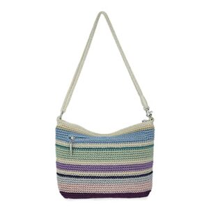 The Sak womens Hand-crochet 3-in-1 Lumi Hand Crochet 3 in 1 Crossbody, Mendocino Stripe, One Size US