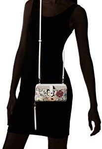 Sakroots Women's, Blush in Bloom, 7.3in L x 1.5in W x 4.3in H Wristlet Drop: 5.5 in, Crossbody Drop: up to 23 inches