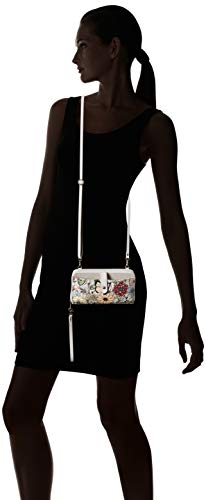 Sakroots Women's, Blush in Bloom, 7.3in L x 1.5in W x 4.3in H Wristlet Drop: 5.5 in, Crossbody Drop: up to 23 inches