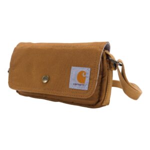 carhartt legacy women's essentials crossbody bag and waist pouch, carhartt brown