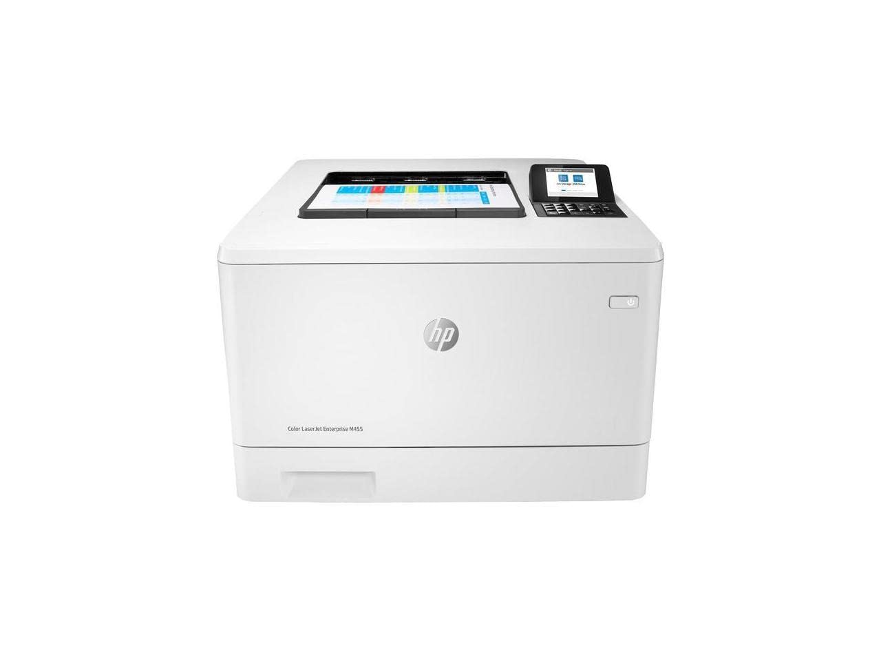 HP Laserjet Enterprise M455dn Desktop Laser Printer - Color 12" x 16.3" x 18.6"